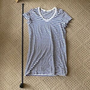 Universal Thread Blue and White Striped Dress